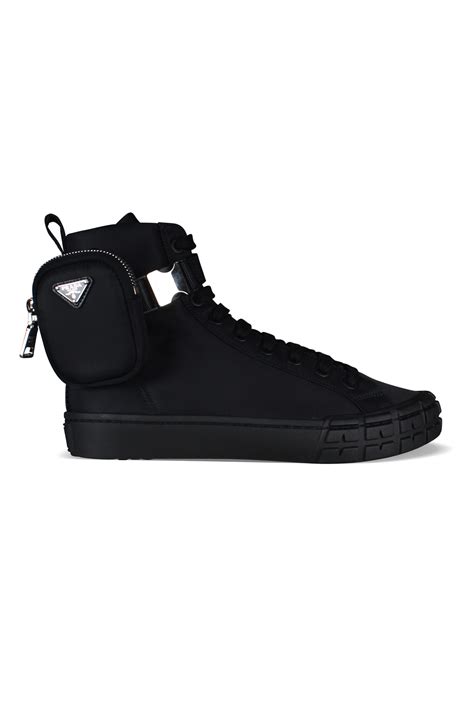 prada high-top sneakers men's|Prada high top designer sneakers.